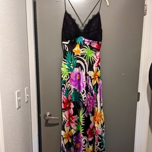 Mary l couture silk dress